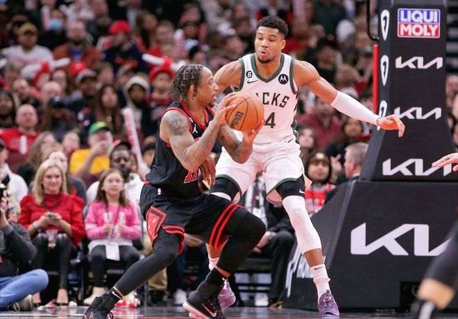 雄鹿绝杀公牛,德罗赞点燃赛场 雄鹿绝杀公牛,德罗赞点燃赛场