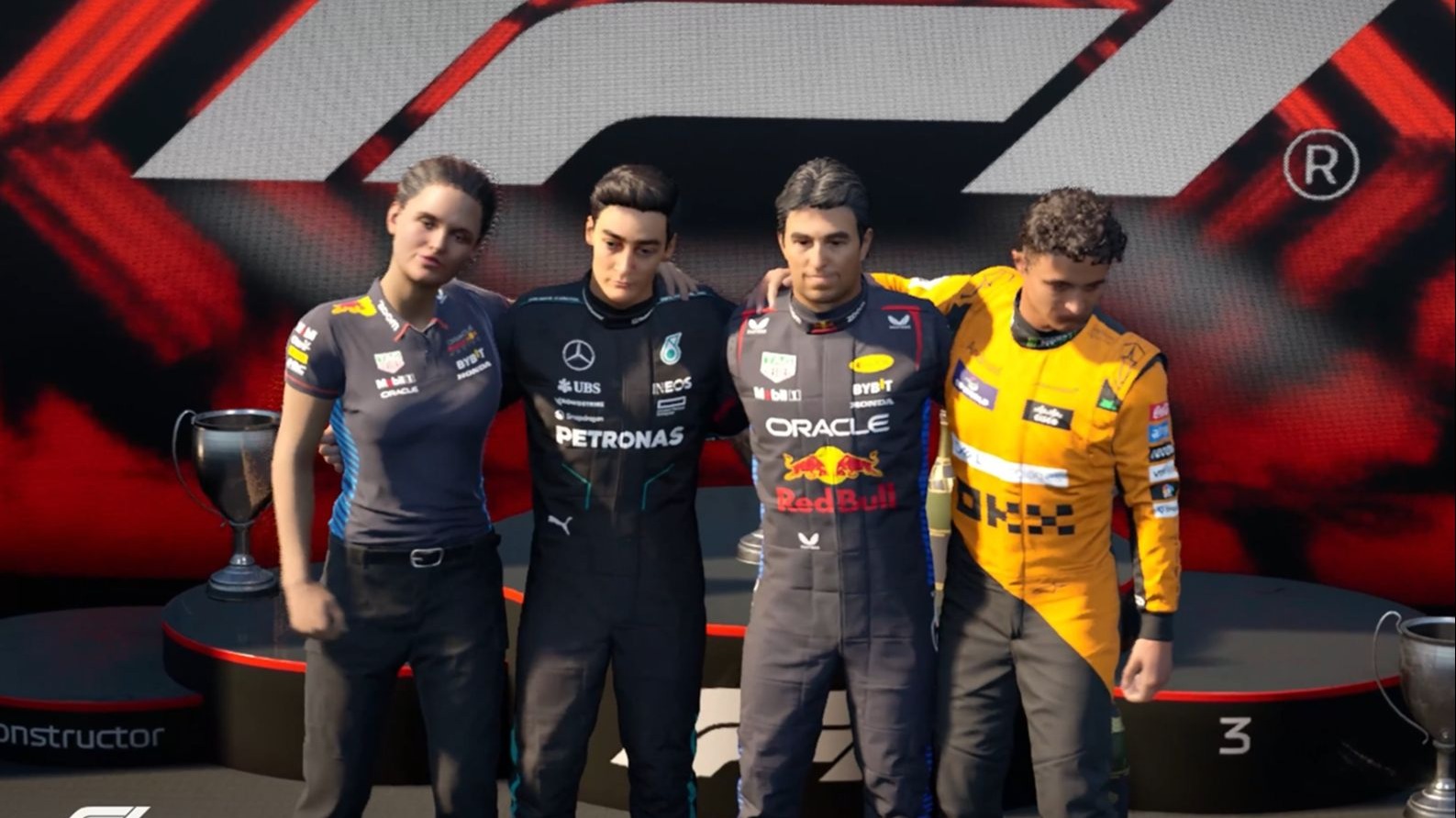 雷诺车队轻取索伯车队，诺里斯点燃赛场