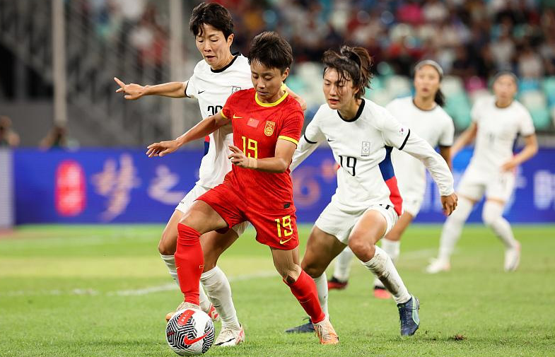 亚运女足冠军赛：韩国惜败中国队屈居亚军